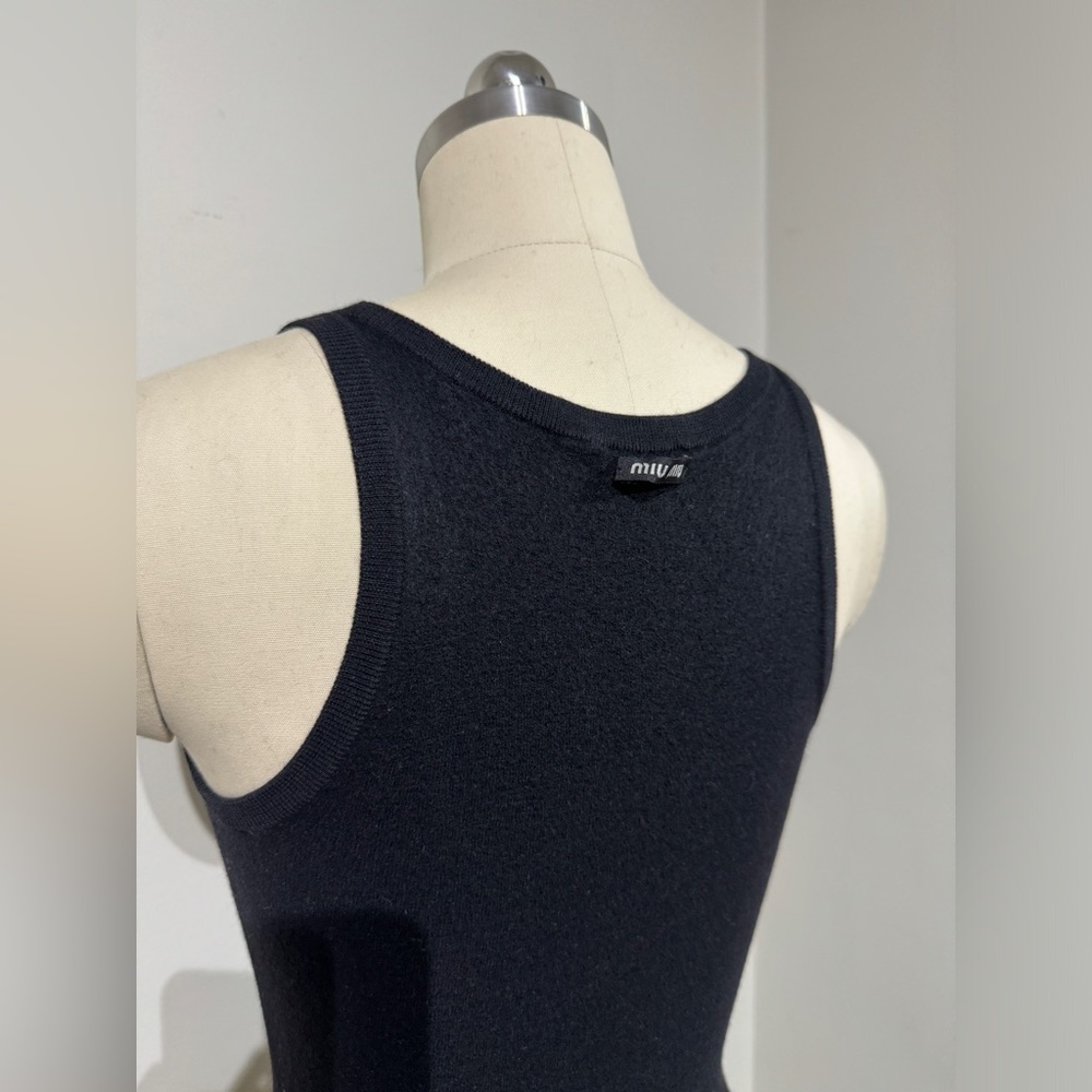 Miu Miu Wool Tank Top Size Xs - image 5